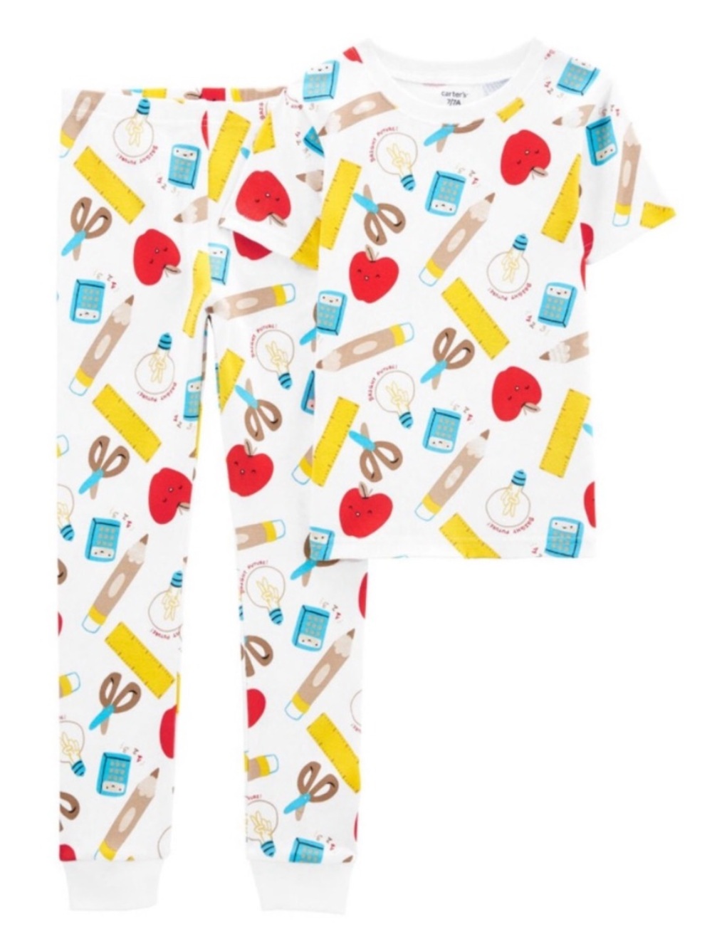 Carter’s Kids Back to School Supplies Shirt and Pants Pajamas